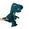 χειροποιητη πινιατα πρασινος δεινοσαυρος t-rex