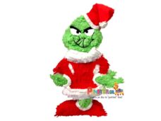 χειροποιητη πινιατα ολοσωμος santa grinch